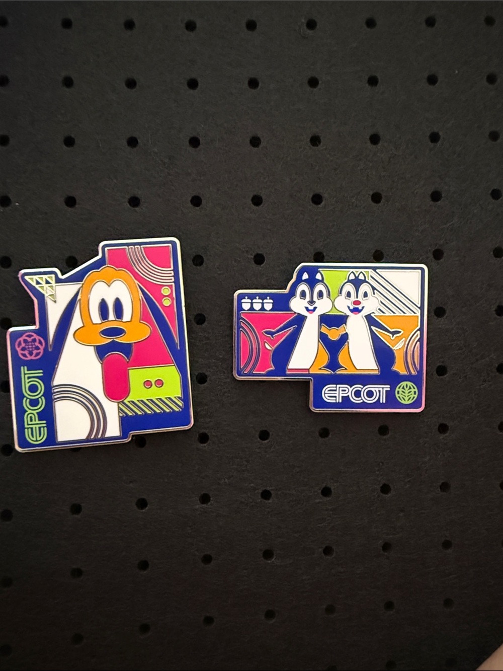 2 Epcot Disney Pins